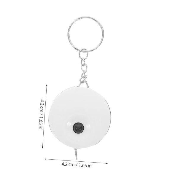 Candy Color Keychain Measuring Tape Soft Retractable Tape Measure