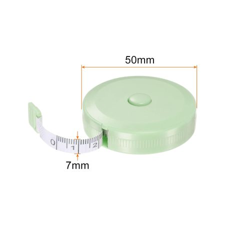 Measuring Tape 2M/78-inch Round Retractable Tailors Tape Measure Pocket Size