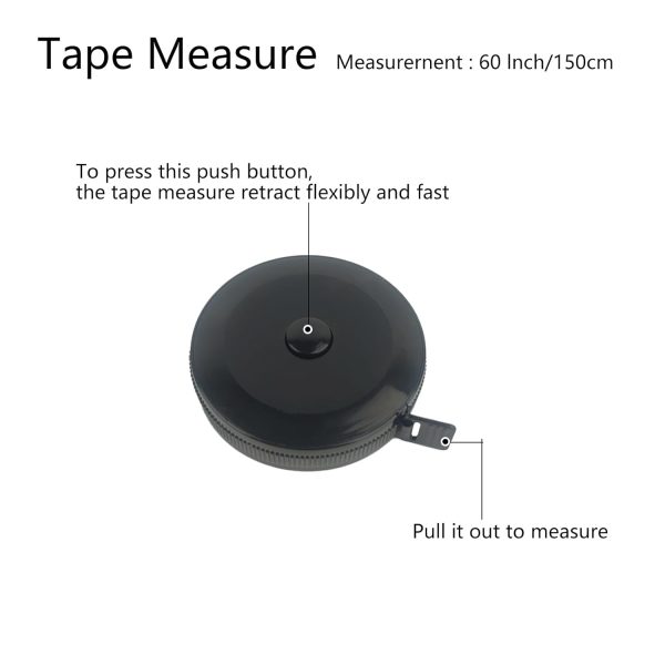 3 Pack Tape Measure Measuring Tape