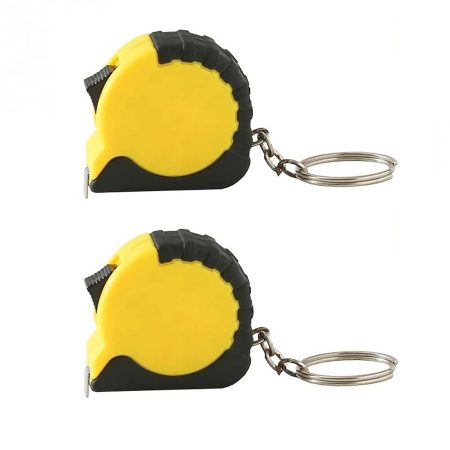 2 pcs 100cm/40 Mini Key Chain Measure Tape