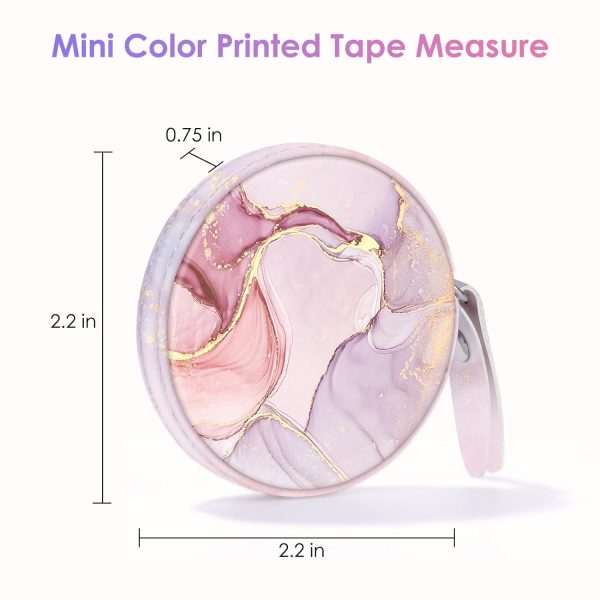 Tape Measure Body Measuring Tape ，Colour Printed Small Retractable Soft Tape Measure