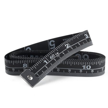 Set of 3 Soft Tape Measure, Black Color Sewing Tape Measure, Measuring Tape