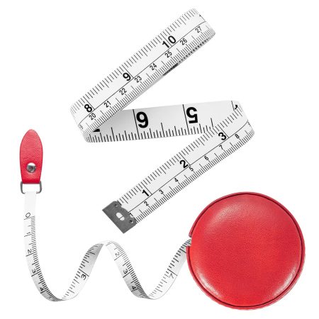 2 Pack Soft Tape Measure Body Measuring Tape Retractable Fabric Measuring Tape