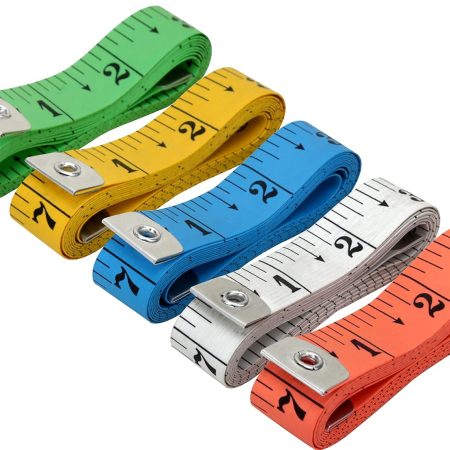 Pack of 5 Flexible Tape Measure, Accurate Dual Scale Standard & Metric Measurements Tape,Soft Measuring Tape