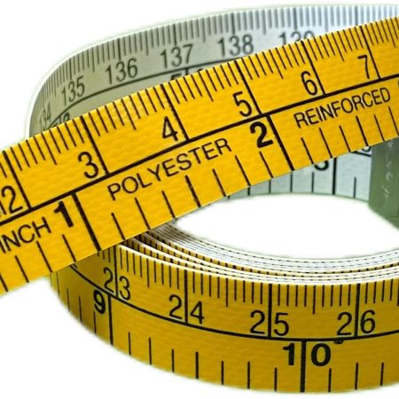 2Pack Double-Sided Fiberglass Tape Measure 60 inch,150 cm, Measuring Tape