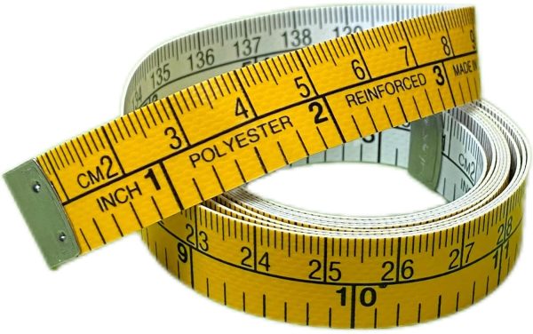 2Pack Double-Sided Fiberglass Tape Measure 60 inch,150 cm, Measuring Tape